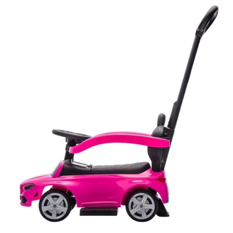 Mercedes-benz - Official Licensed C-Class Ride-On Push Car With Handle Best Gift For Kids - Pink