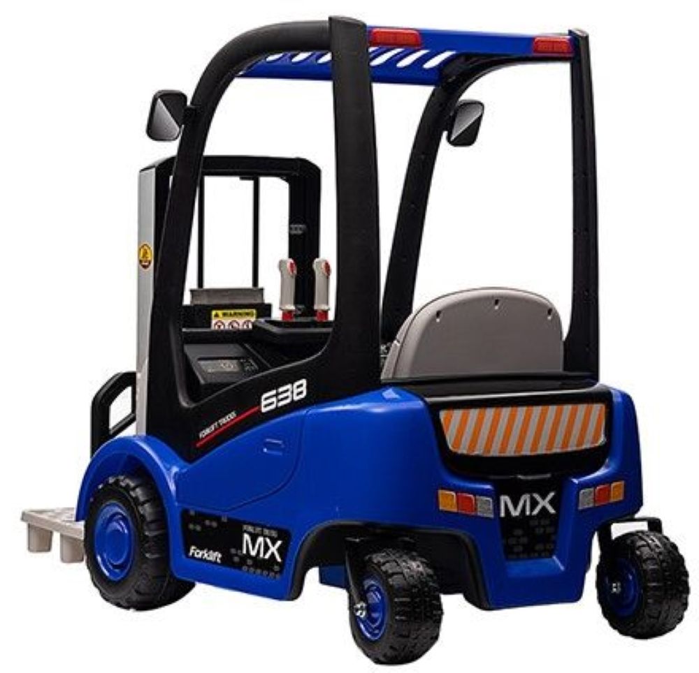 Factual Toys - Kids Ride-On Forklift Truck - 12V - Blue