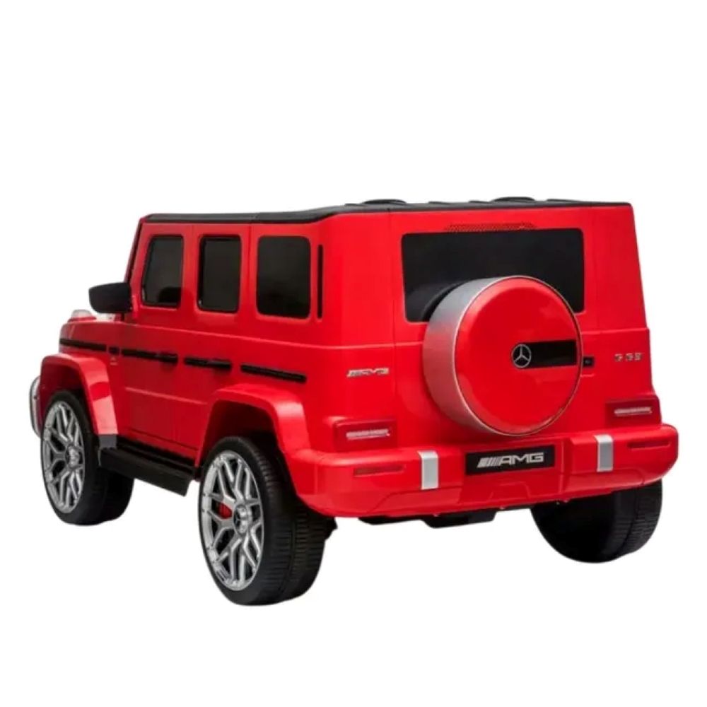 Mercedes-benz Official Liensed Amg G63 Suv Ride-On Car With 4wd Motors Best Gift For Kids 24v - Red