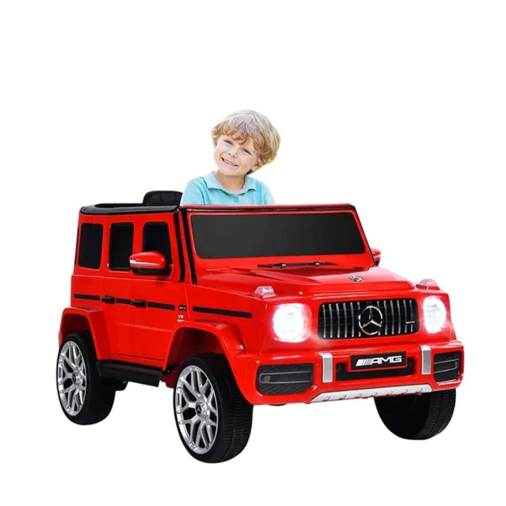 Mercedes-benz Official Liensed Amg G63 Ride-On Car Best Gift For Kids 12v - Red