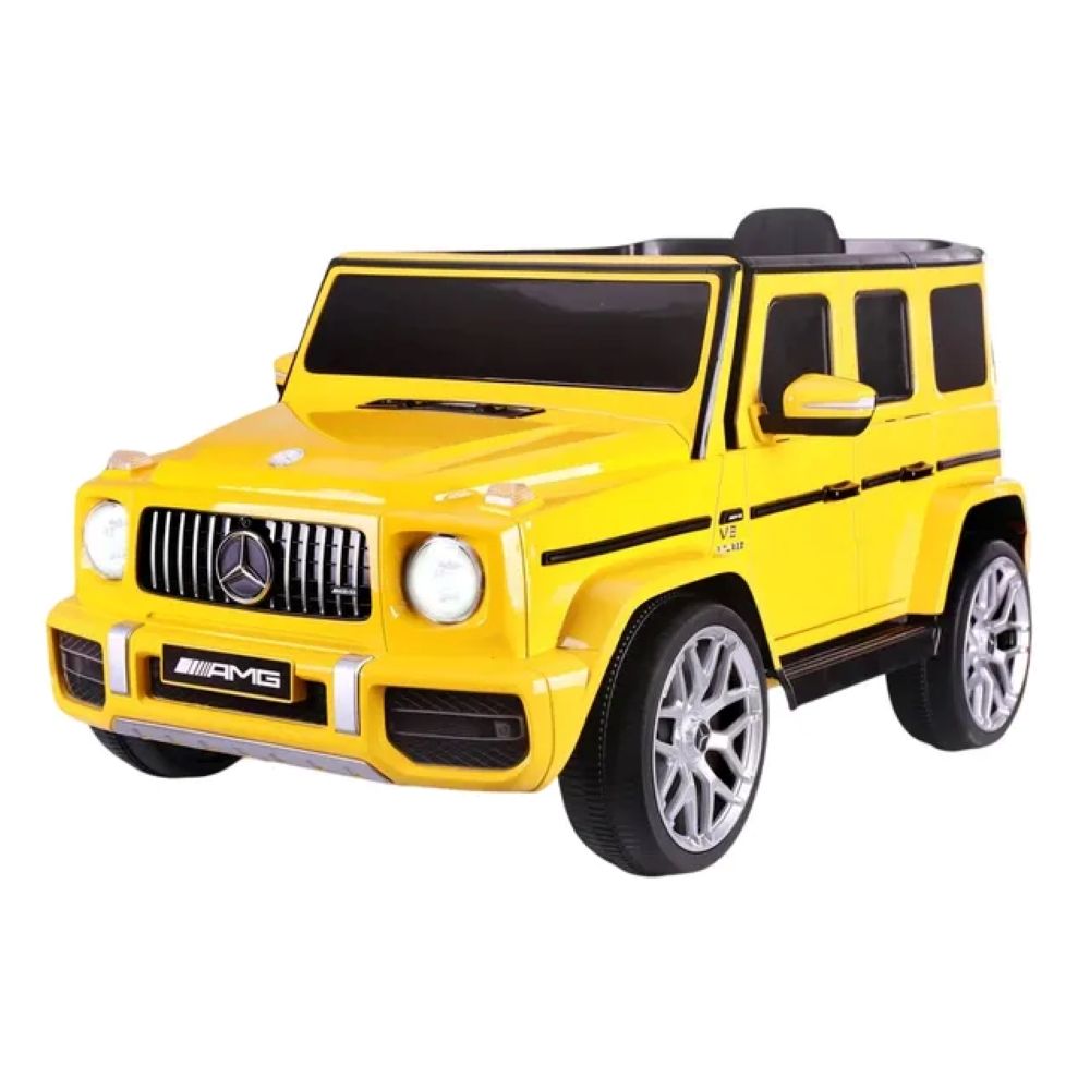 Mercedes-benz Official Liensed Amg G63 Ride-On Car Best Gift For Kids 12v - Yellow