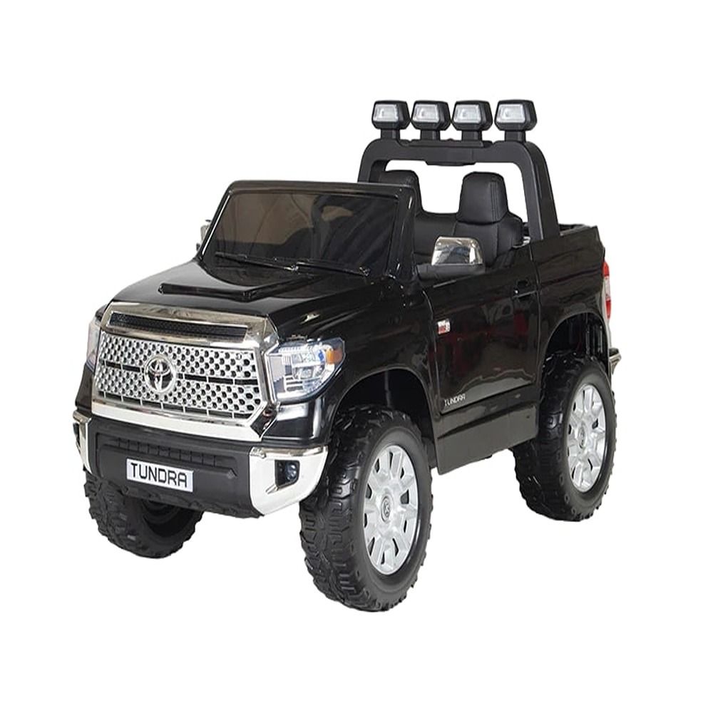 Factual Toys - Licensed Toyota Tundra Ride-On Truck Car 12V - Black