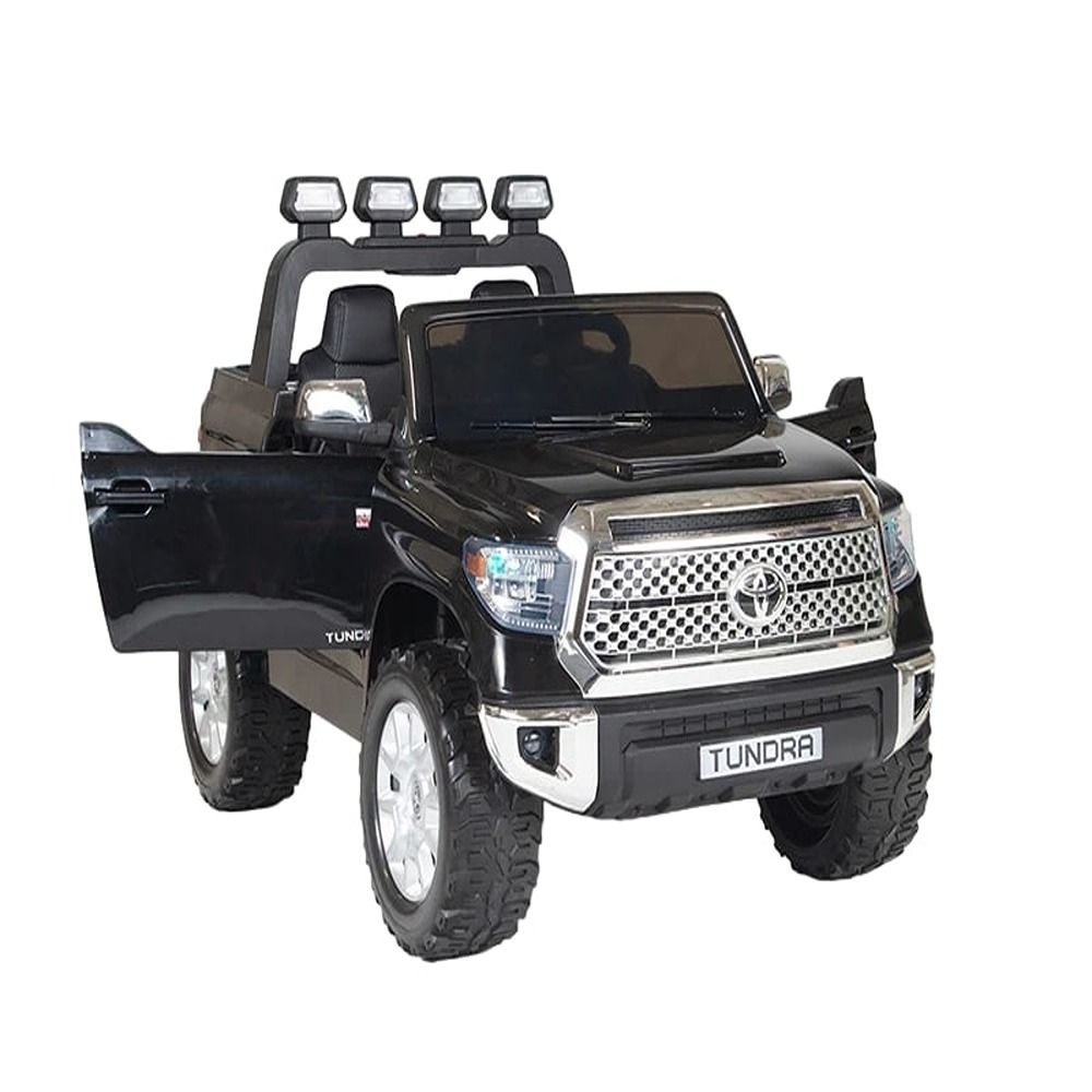 Factual Toys - Licensed Toyota Tundra Ride-On Truck Car 12V - Black