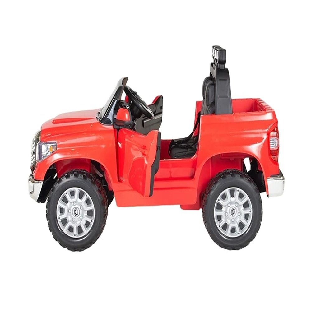 Factual Toys - Licensed Toyota Tundra Ride-On Truck Car 12V - Red