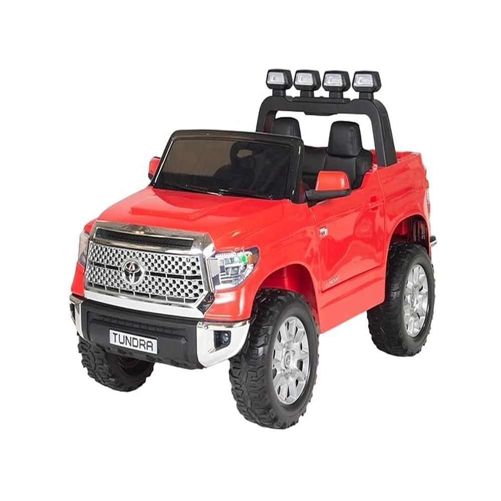 Factual Toys - Licensed Toyota Tundra Ride-On Truck Car 12V - Red