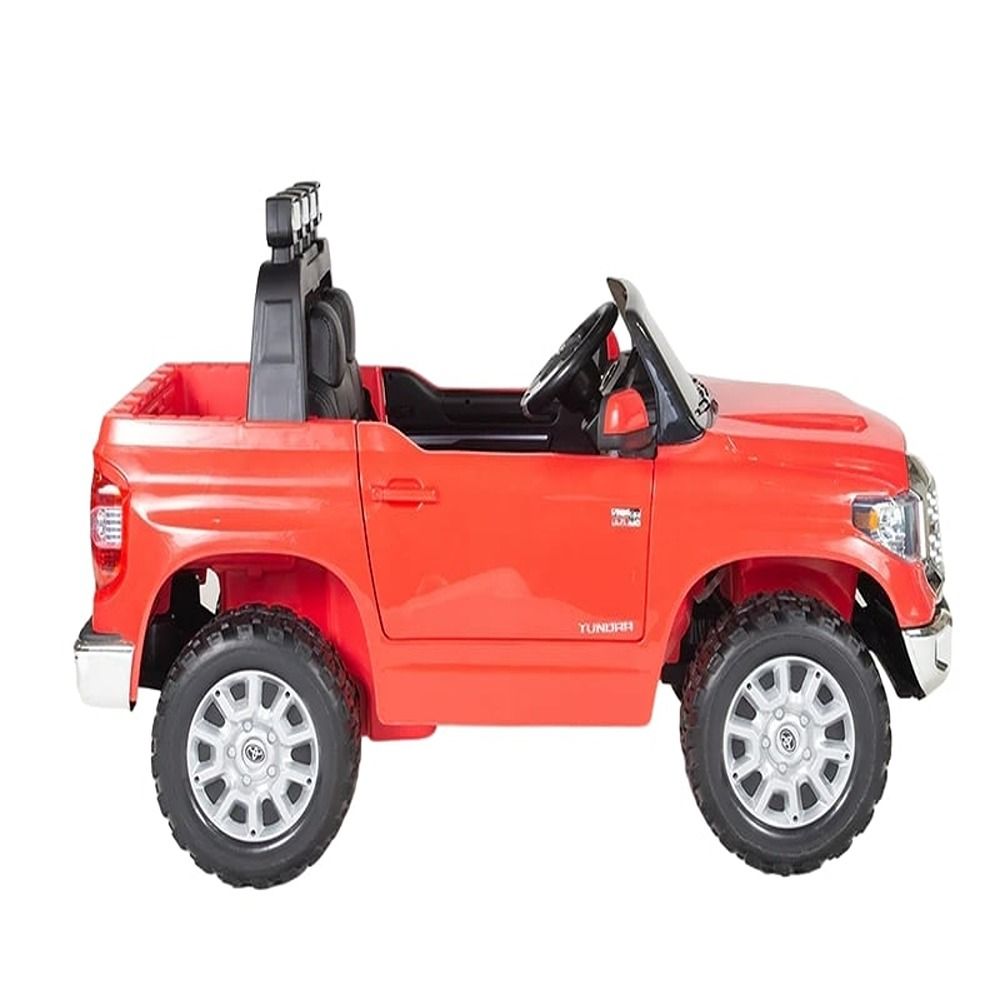 Factual Toys - Licensed Toyota Tundra Ride-On Truck Car 12V - Red