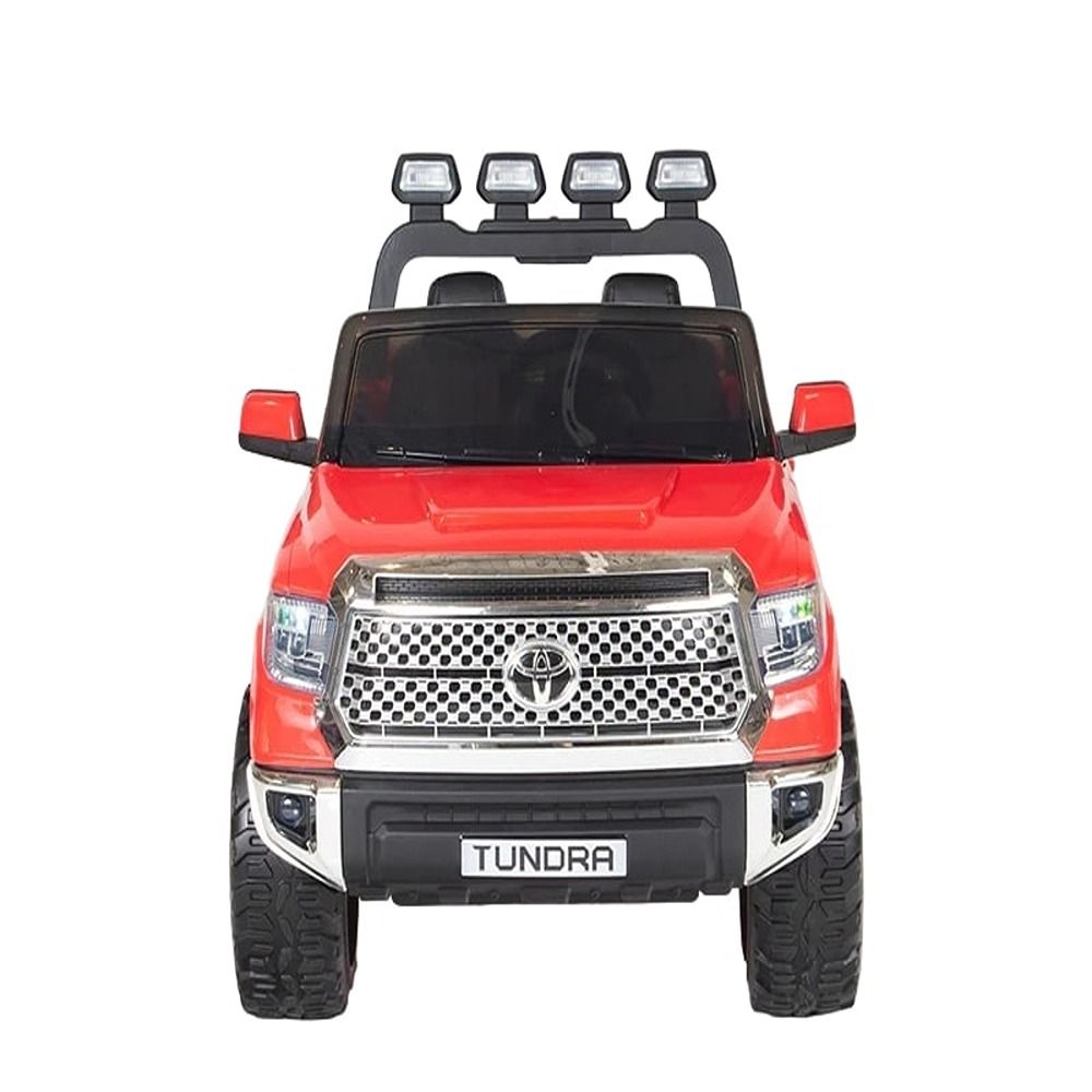 Factual Toys - Licensed Toyota Tundra Ride-On Truck Car 12V - Red