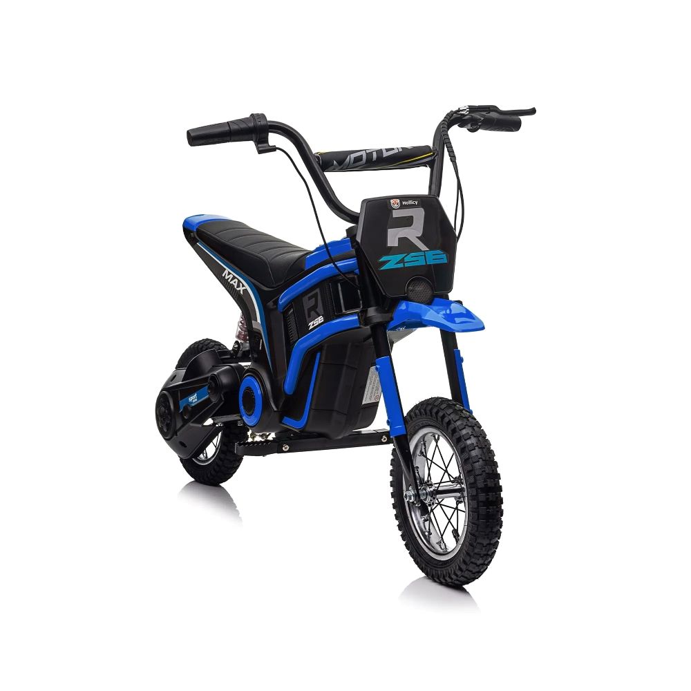 Factual Toys - Kids Electric Ride-On Motor Bike 24V - Blue