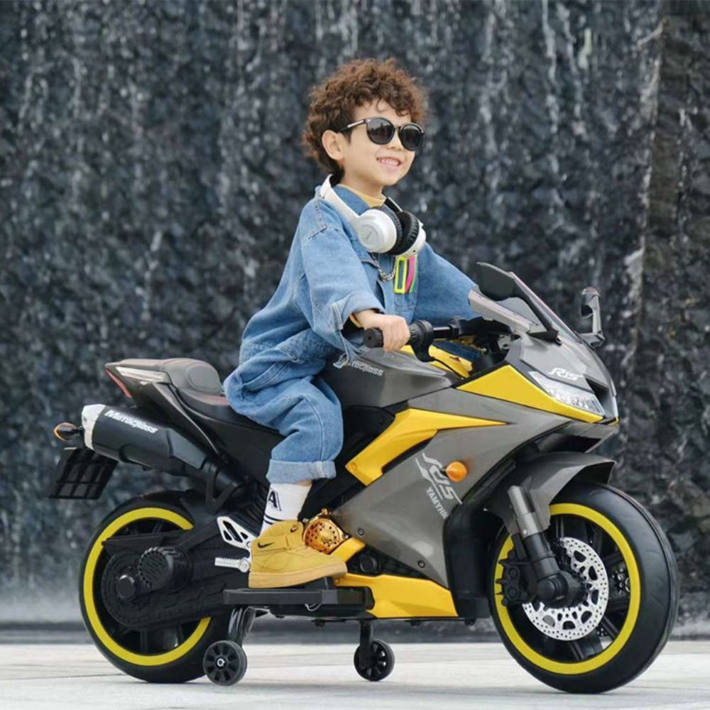 Factual Toys - Sports Bike R15 - 12V - Yellow