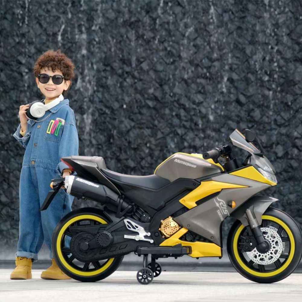 Factual Toys - Sports Bike R15 - 12V - Yellow