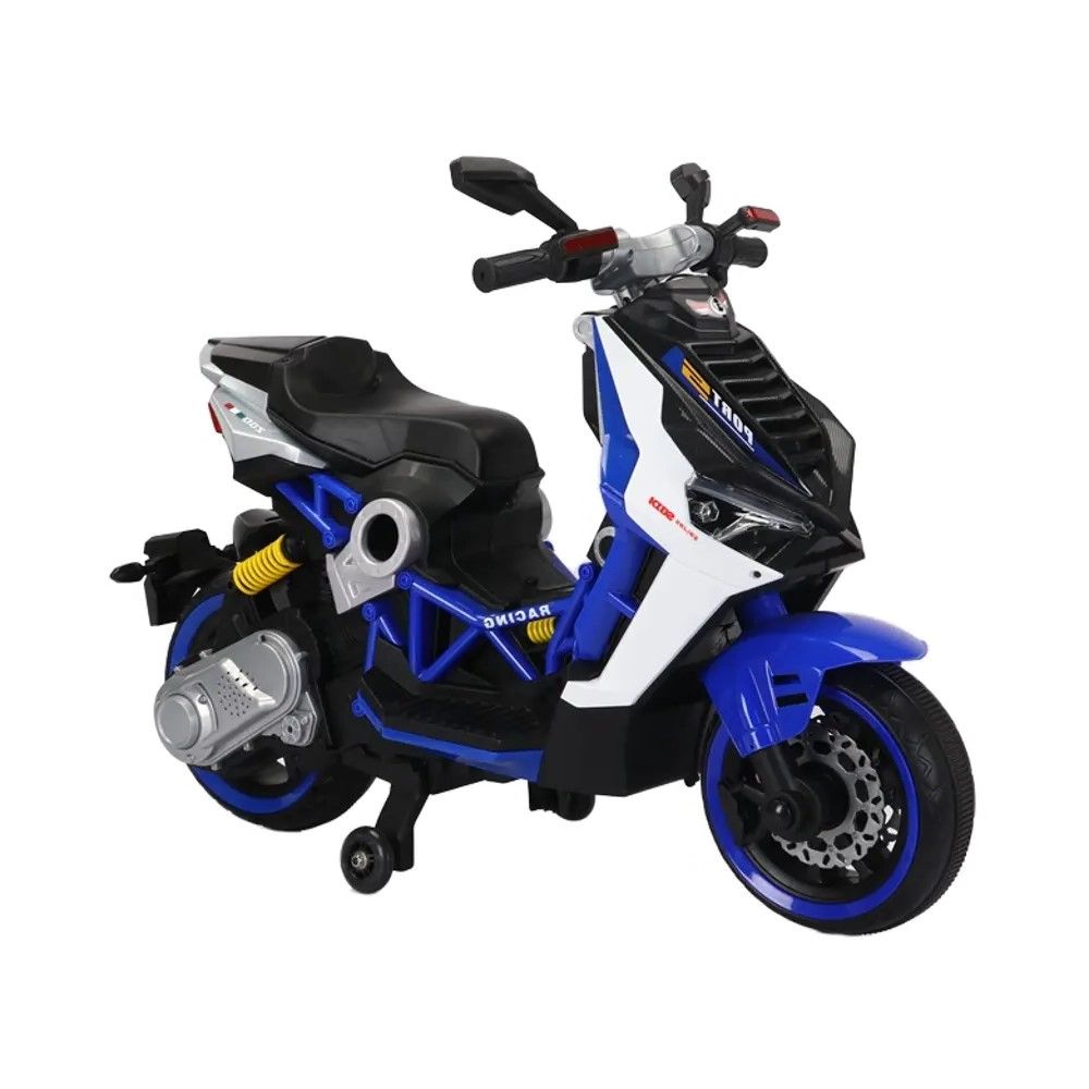 Factual Toys - Kids' Power Ride-On Scooter 12V - Blue