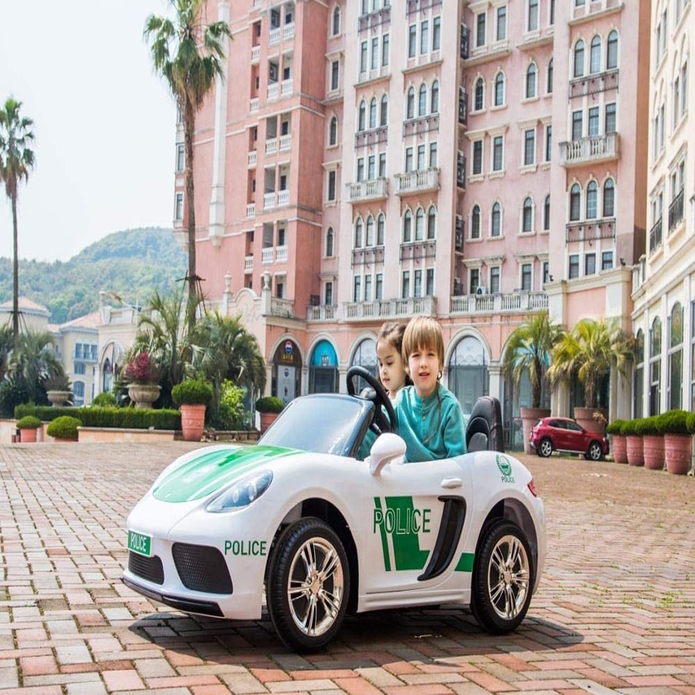 Factual Toys - Police 2 Seater Kids Electric Ride On Car