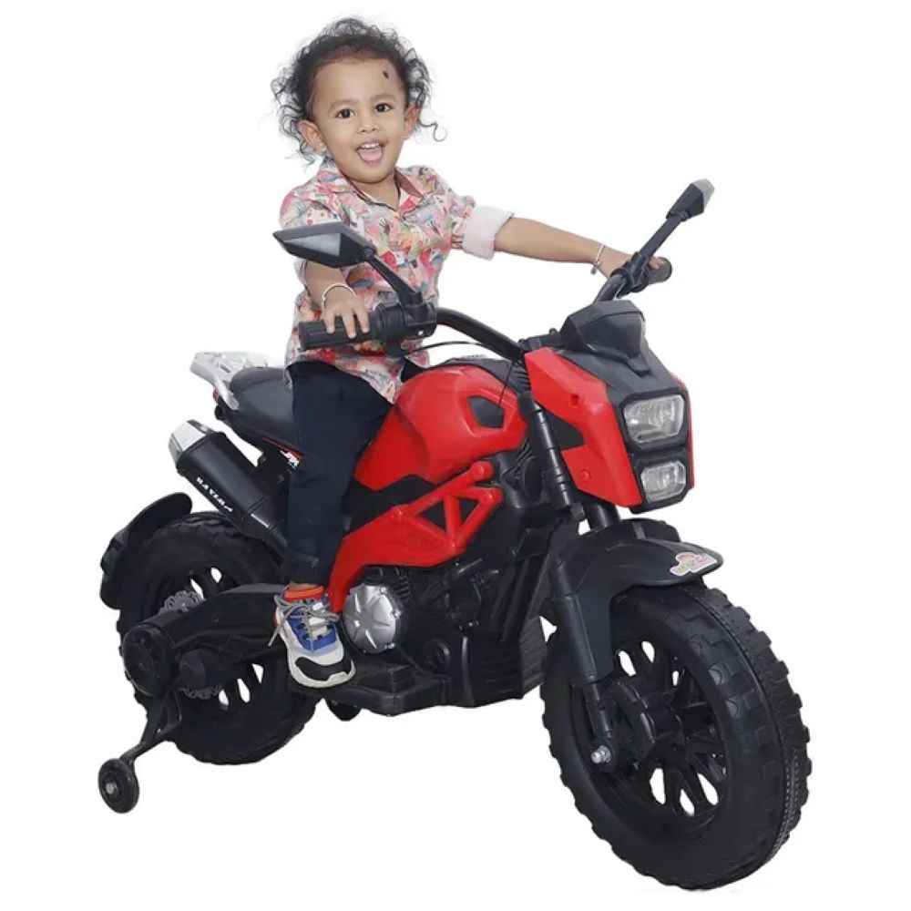 Factual Toys - Kids Electric KTM Style Ride-On Bike 12V - Red