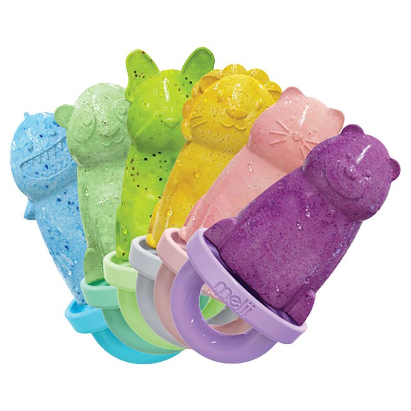 Melii - Animal Ice Pops w/ Tray - 6pcs