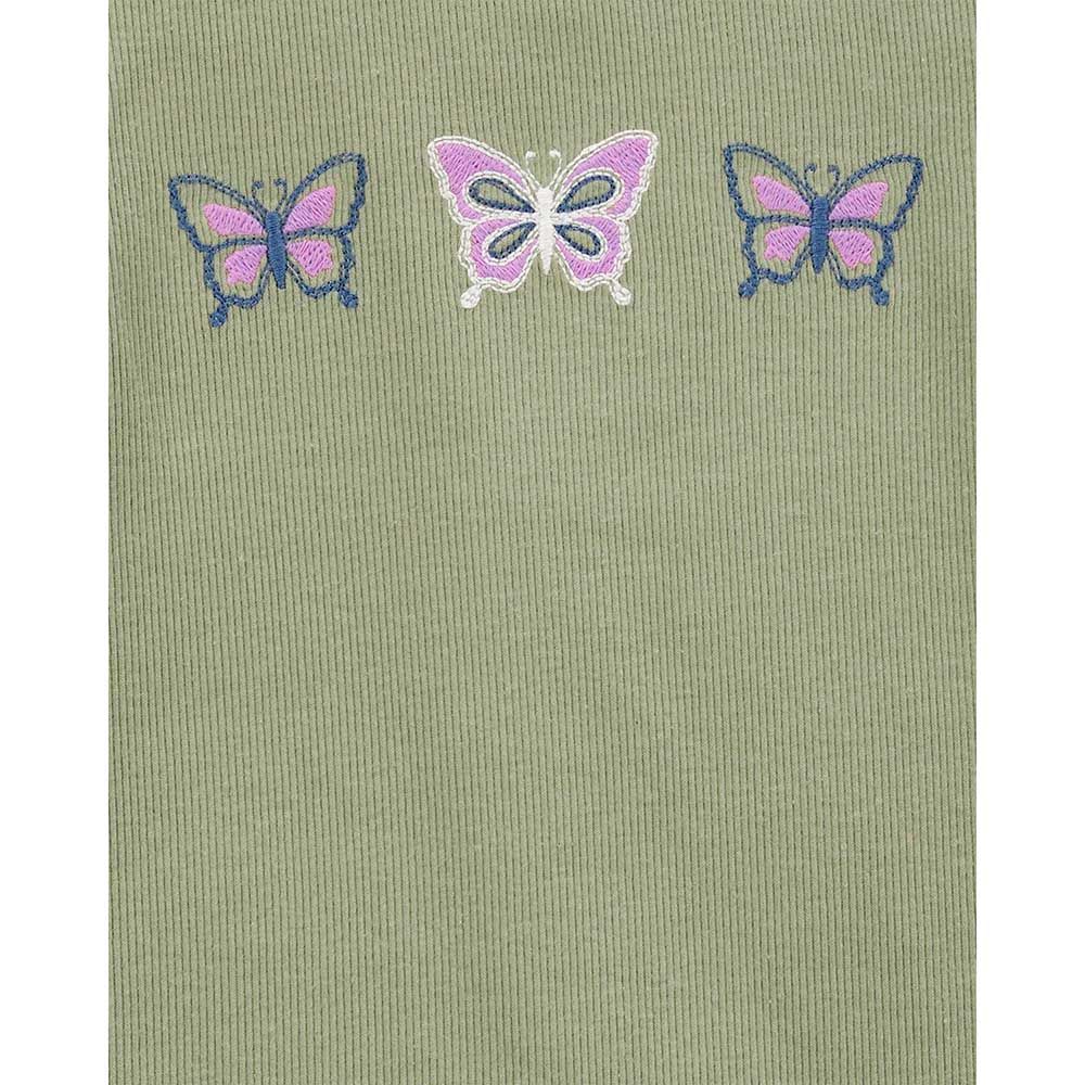 Carters - Butterfly Long Sleeves Tee - Green