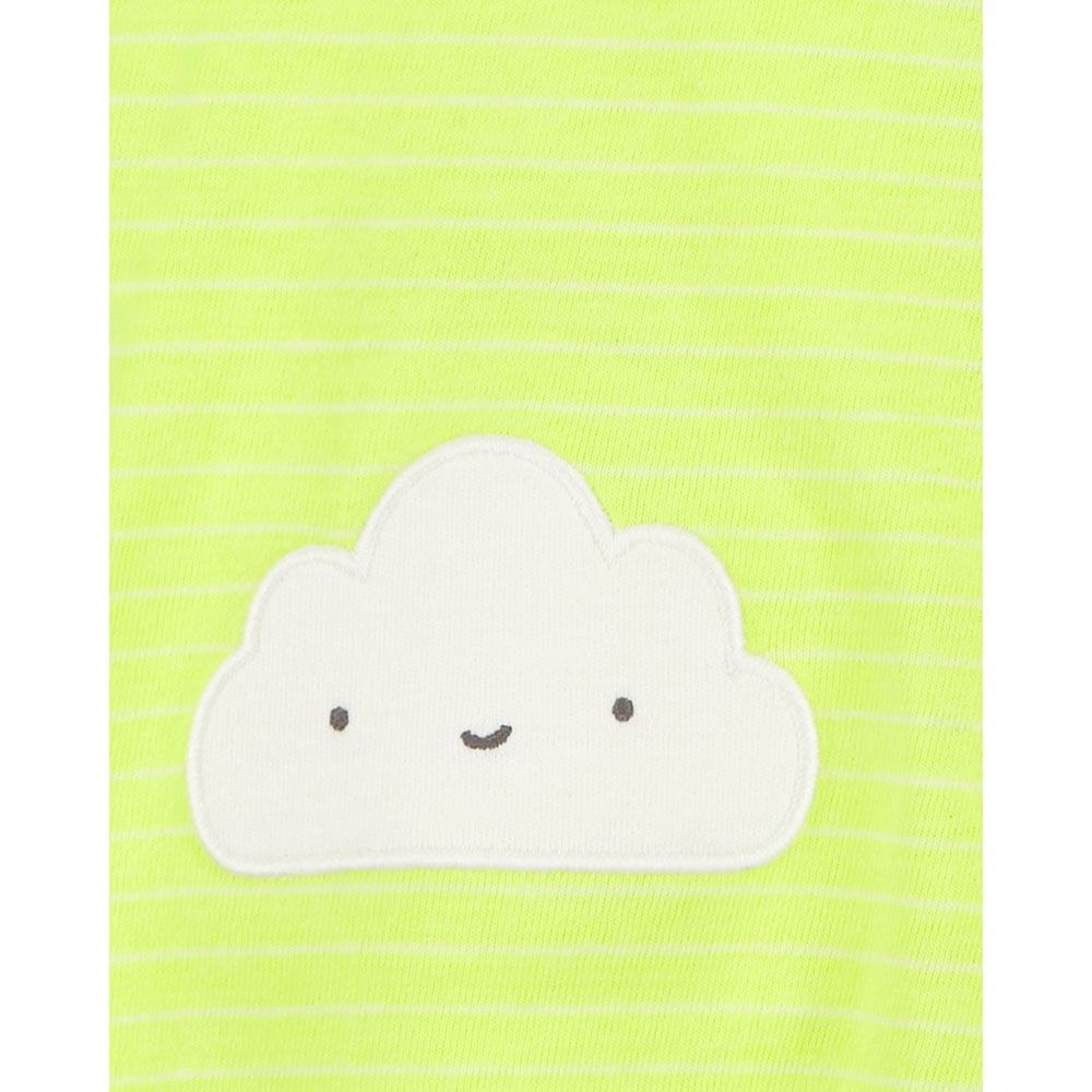 Carters - Cloud Snap-Up Romper - Neon Yellow