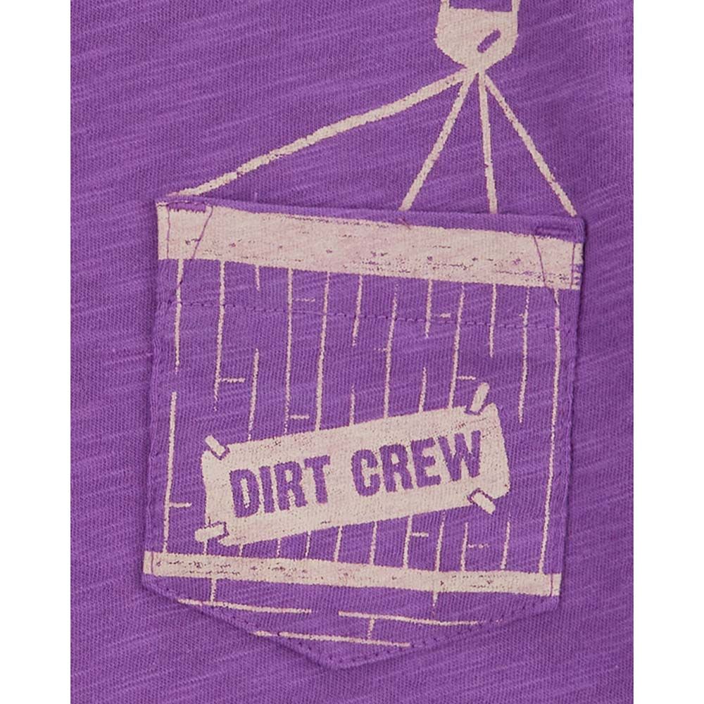 Carters - Construction Pocket Graphic Tee - Purple