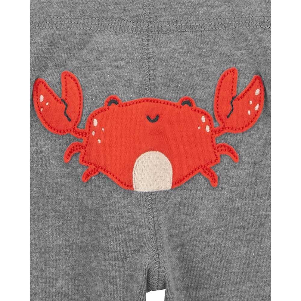 Carters - 3pc-Set - Crab Little Character Set - Grey/Red