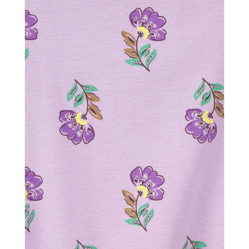 Carters - Baby Girls Floral Cotton Romper - Purple