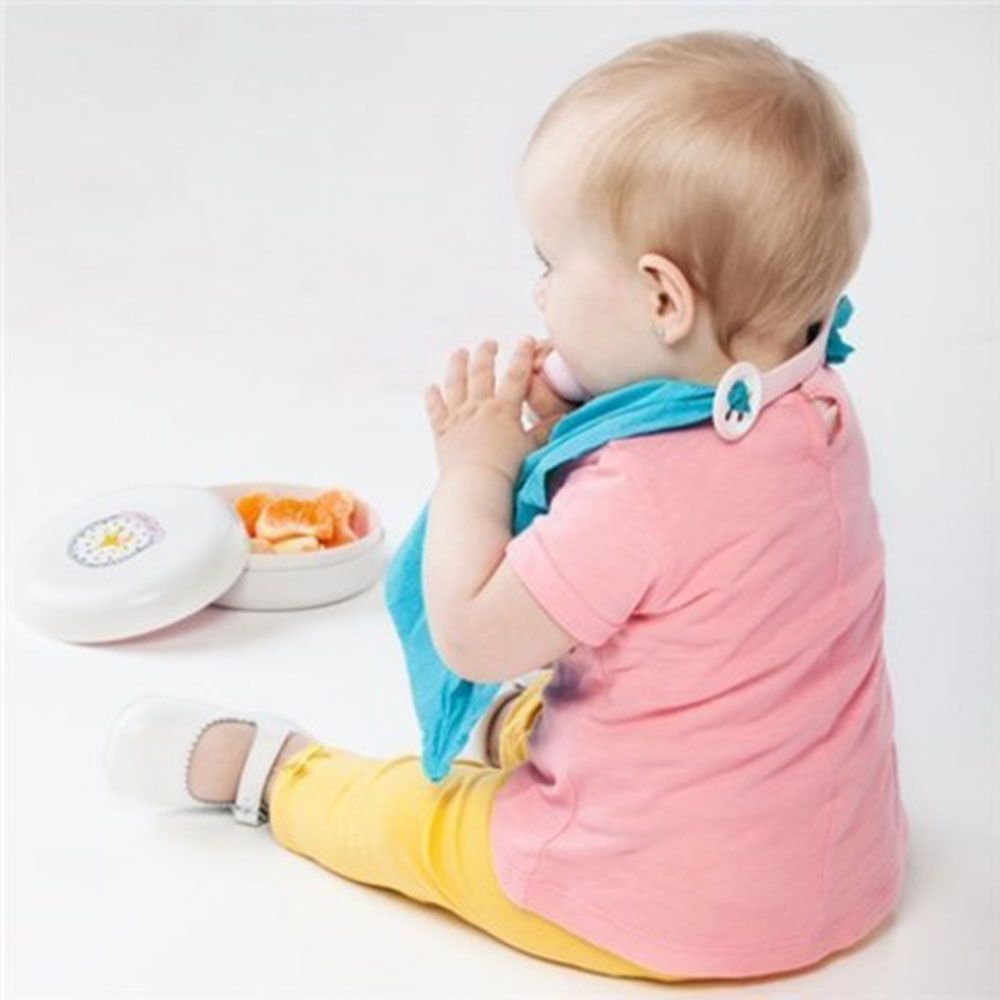 Suavinex - Booo Set On the Go Holder, Spoon & Bib Clip 1pc