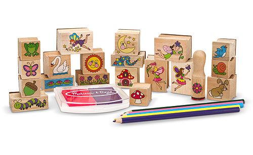 Melissa & Doug Stamp-a-Scene - Fairy Garden