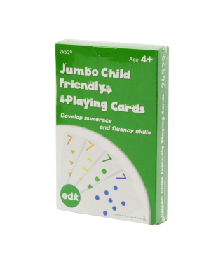 EDX Jumbo Child Friendly Playing Cards