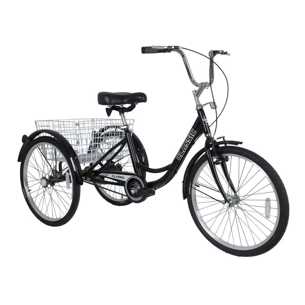 Vaux - Classic Adult Tricycle 24-inch - Black