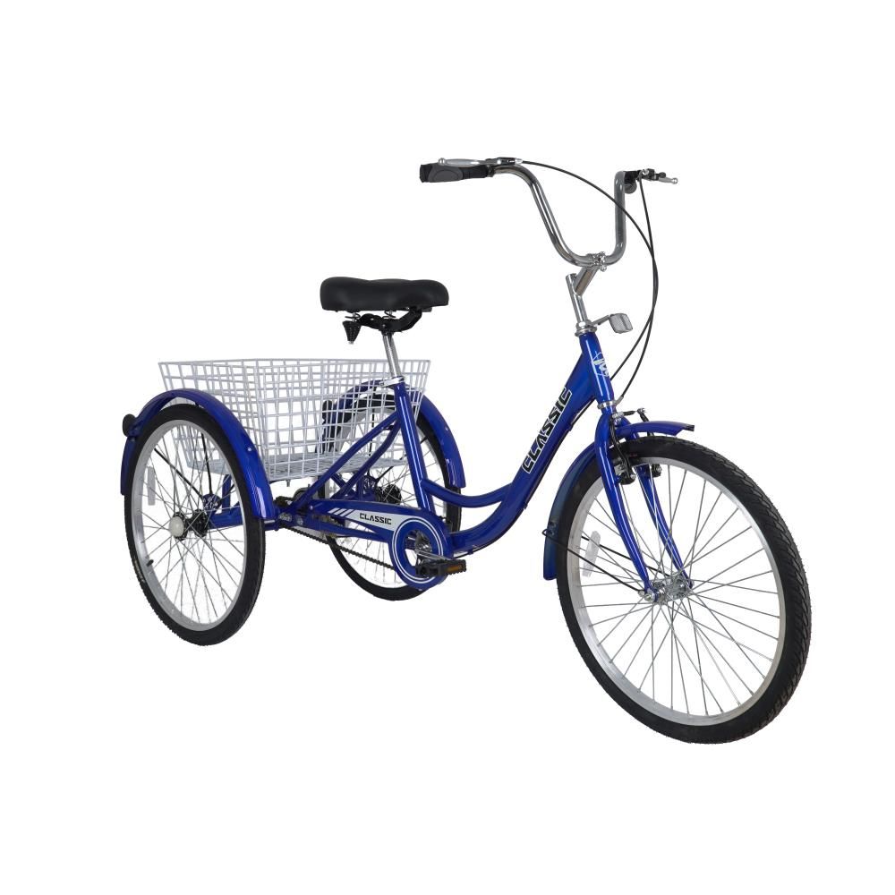 Vaux - Classic Adult Tricycle 24-inch - Blue