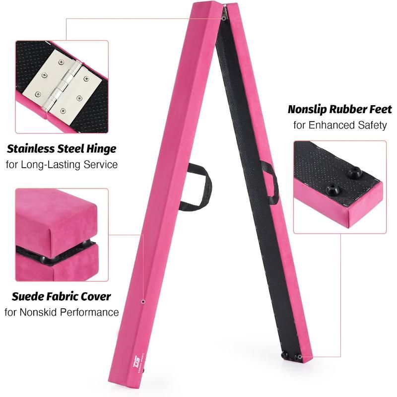 Dawson Sports - Folding Balance Beam - Pink