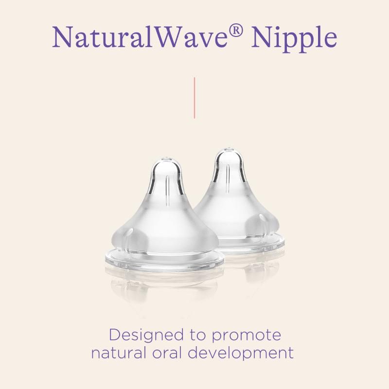 Lansinoh - Naturalwavetm Medium Flow Teats - Pack of 2