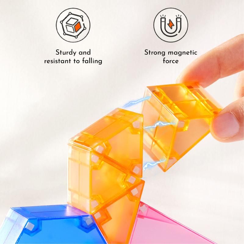  3D Magnetic Blocks - 20pcs