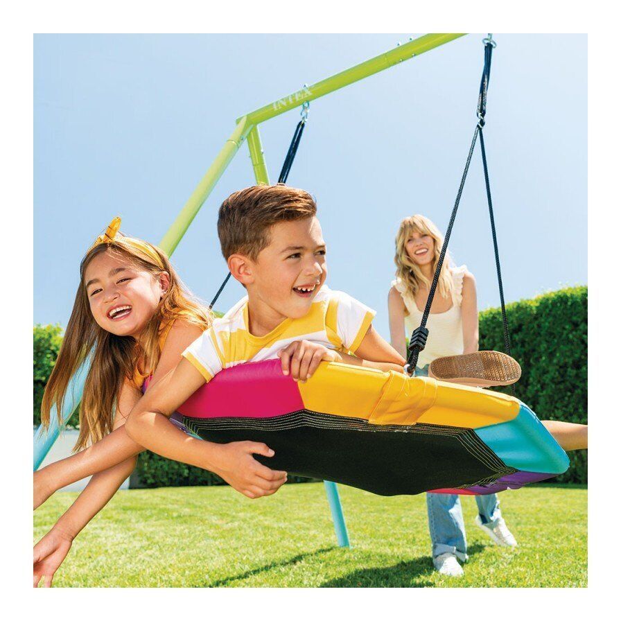 Intex - Saucer Swing Set - Green/Blue