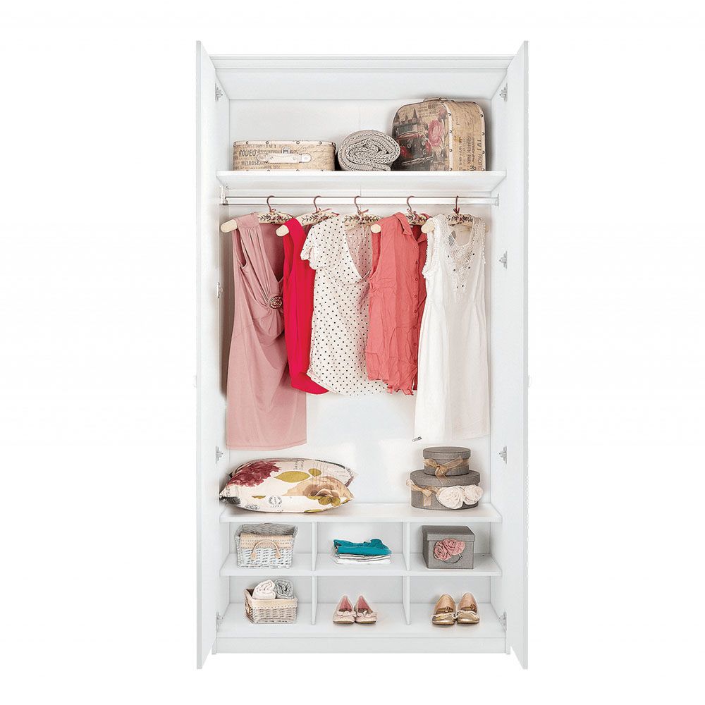 Cilek - 2 Doors Wardrobe Inner Shelf - White