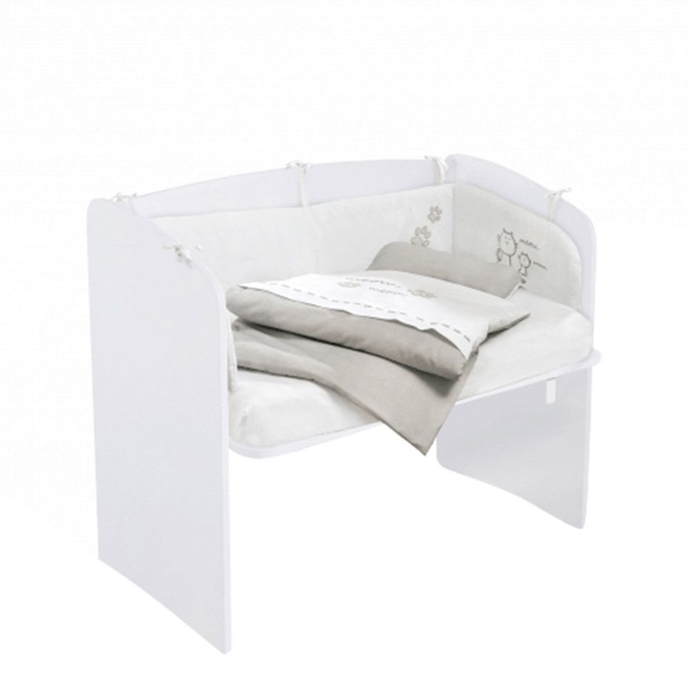 Cilek - Bedside Cot - White - 46x80 cm