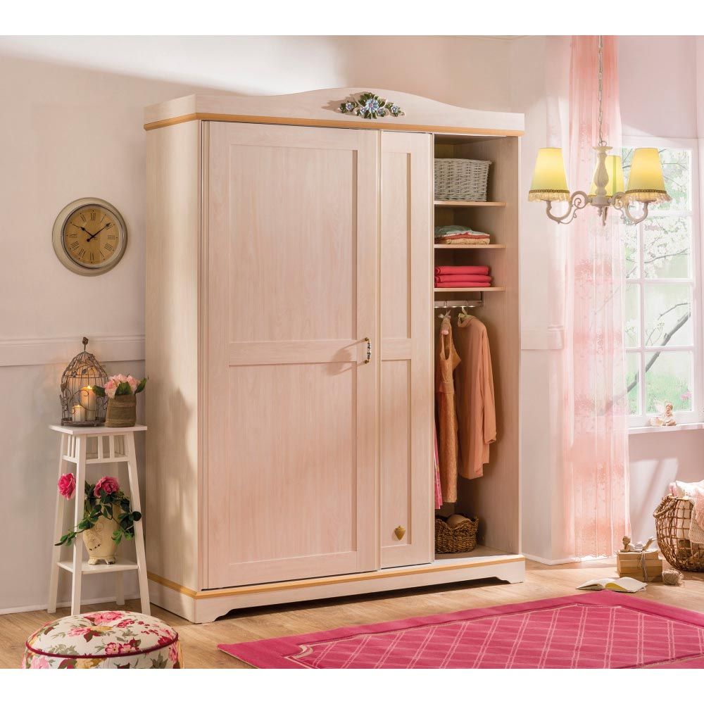 Cilek - Flora Sliding Wardrobe - Beige