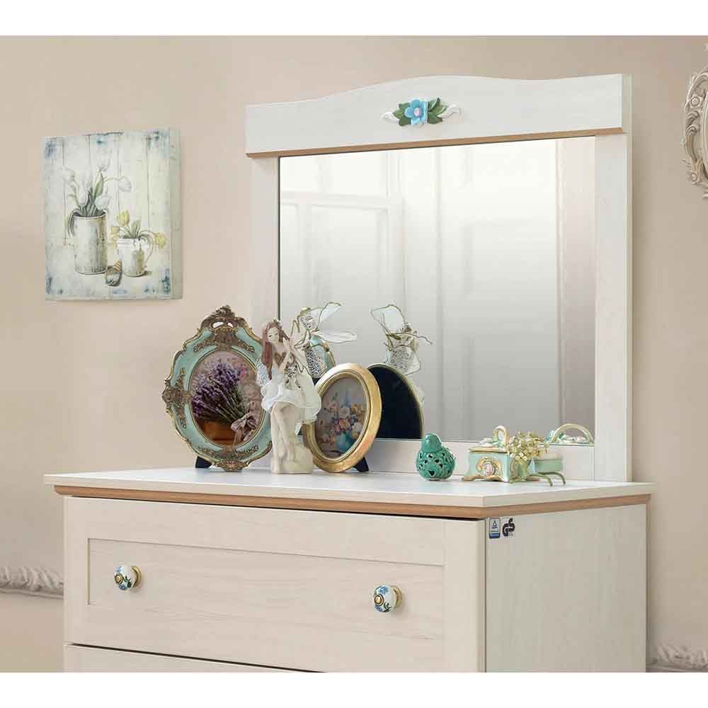 Cilek - Flower Mirror - White