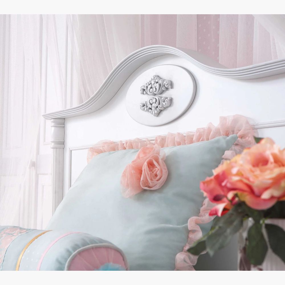 Cilek - Romantic Bed - White - 120x200 cm