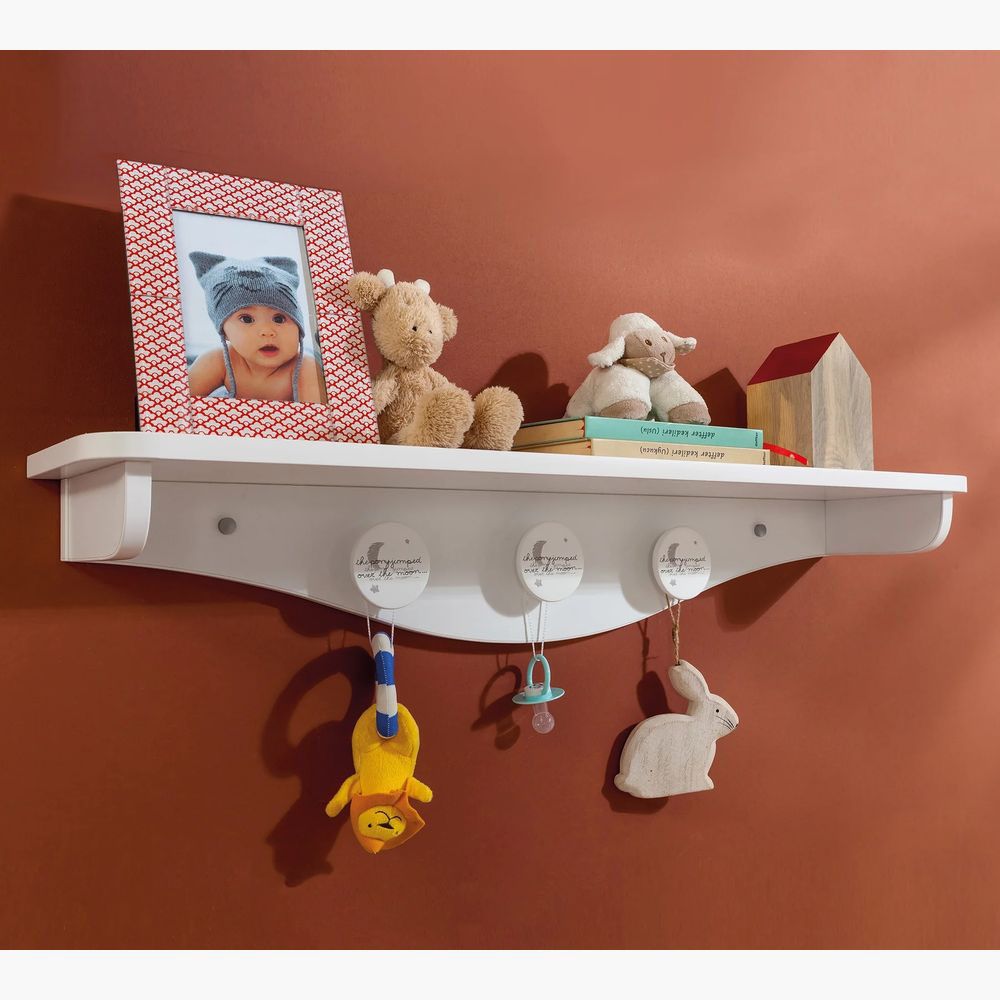 Cilek - Baby Cotton Hanger Shelf - White