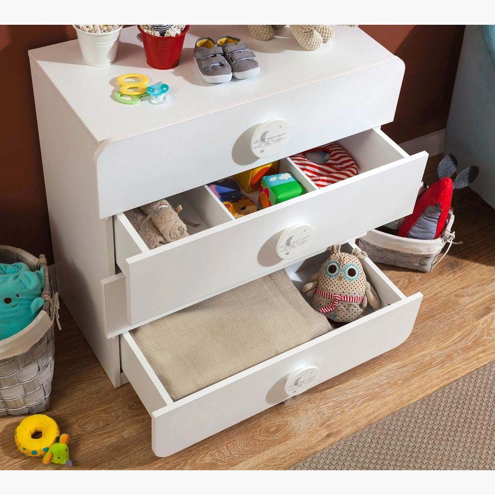 Cilek - Baby Cotton SL Dresser - White