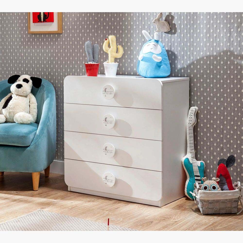 Cilek - Baby Cotton SL Dresser - White