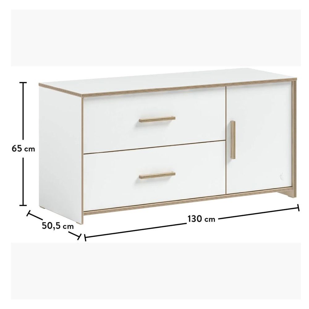 Cilek - Modera Dresser With Cover - White