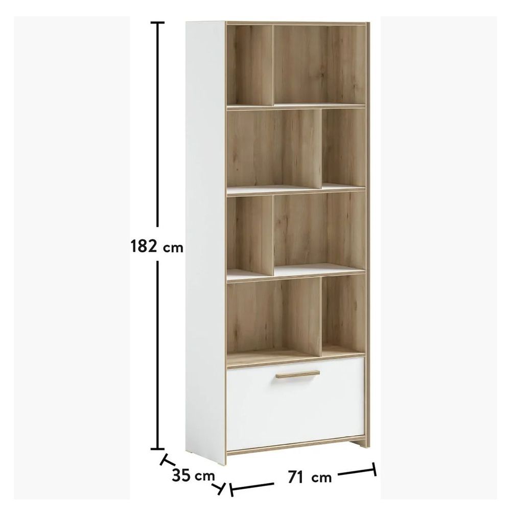 Cilek - Modera Bookcase - White - Medium