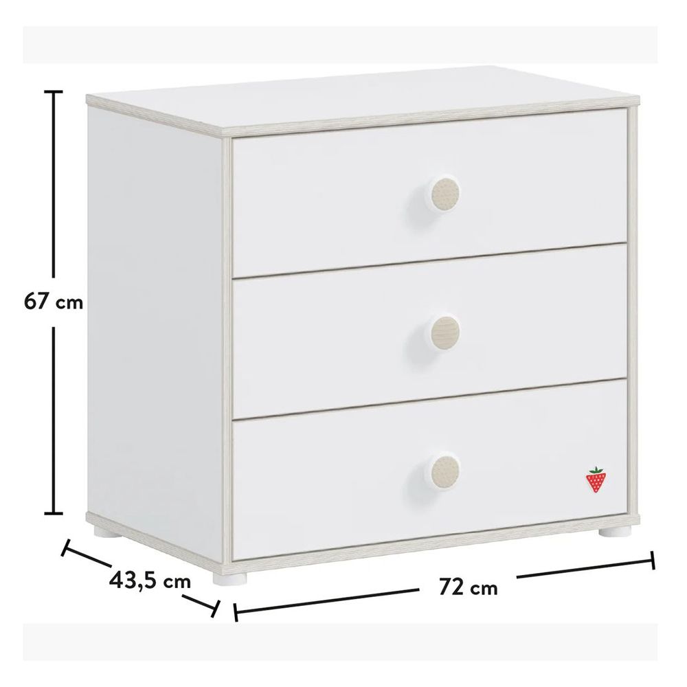 Cilek - Montes Dresser - White - Small