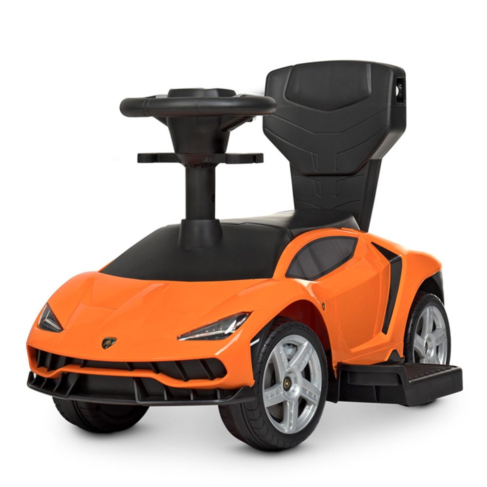 Lamborghini - Centenario Handle Pusher Ride-On Car - Orange