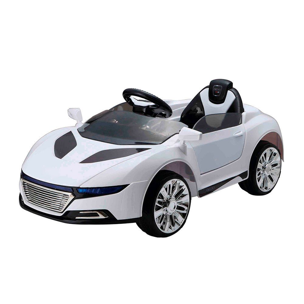 Amsham - Audi Style Baby Ride-On Car - 12V - White