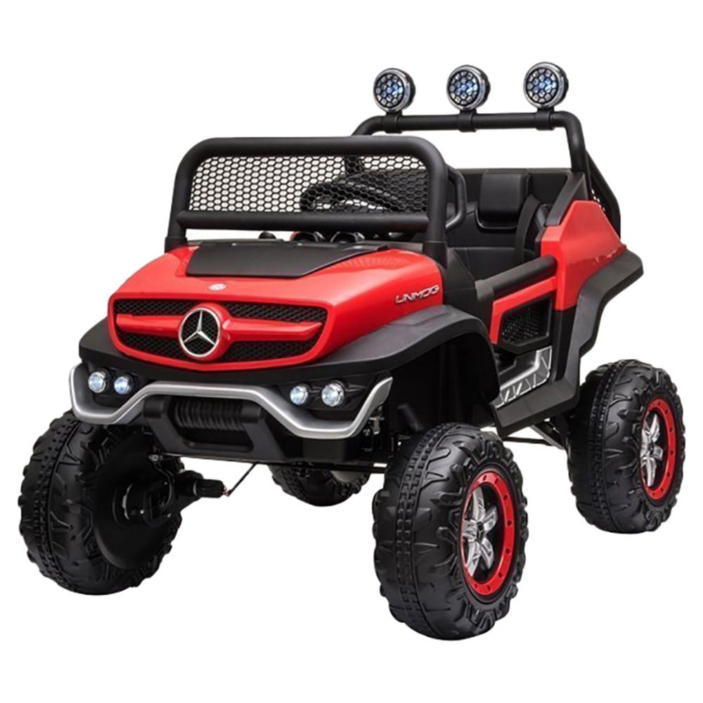 Mercedes-Benz - Unimog Junior Ride-On Car - 12V - Red