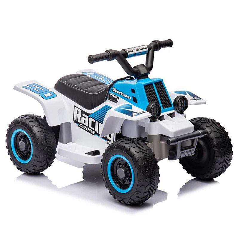 Amsham - Kids Quad Bike - White - 6V