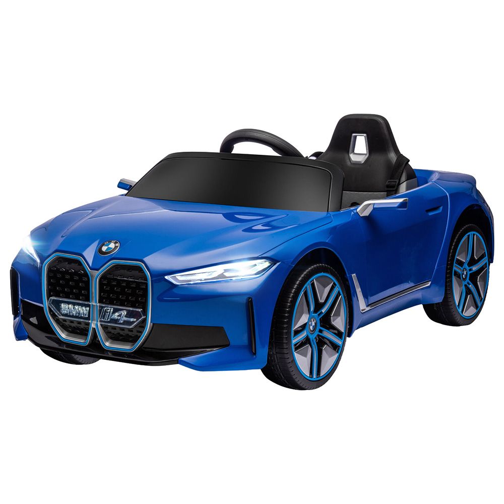 BMW - I4 Kids Rideon Car - Blue - 12V