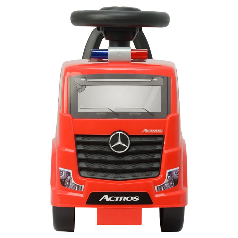 Mercedes-Benz - Actros Kids Rideon Police Push Car - Red