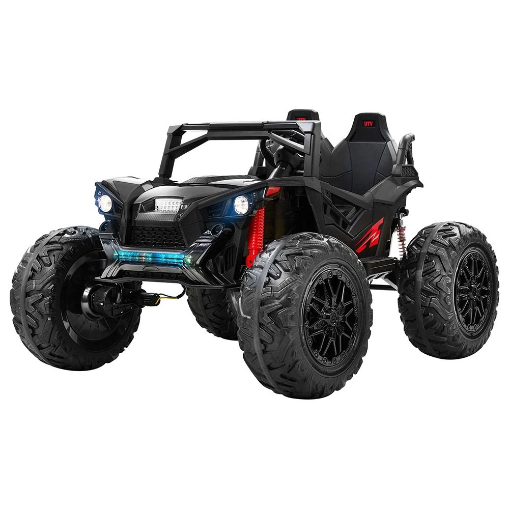 Amsham Toys - Kids Power Wheel Ride-On UTV Car - Black - 24 V